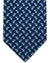 Salvatore Ferragamo Tie Midnight Blue Dog & Gancini
