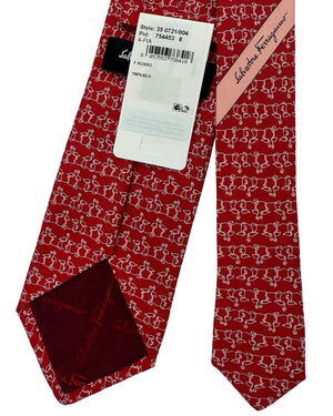 Salvatore Ferragamo Tie Flamengo Design