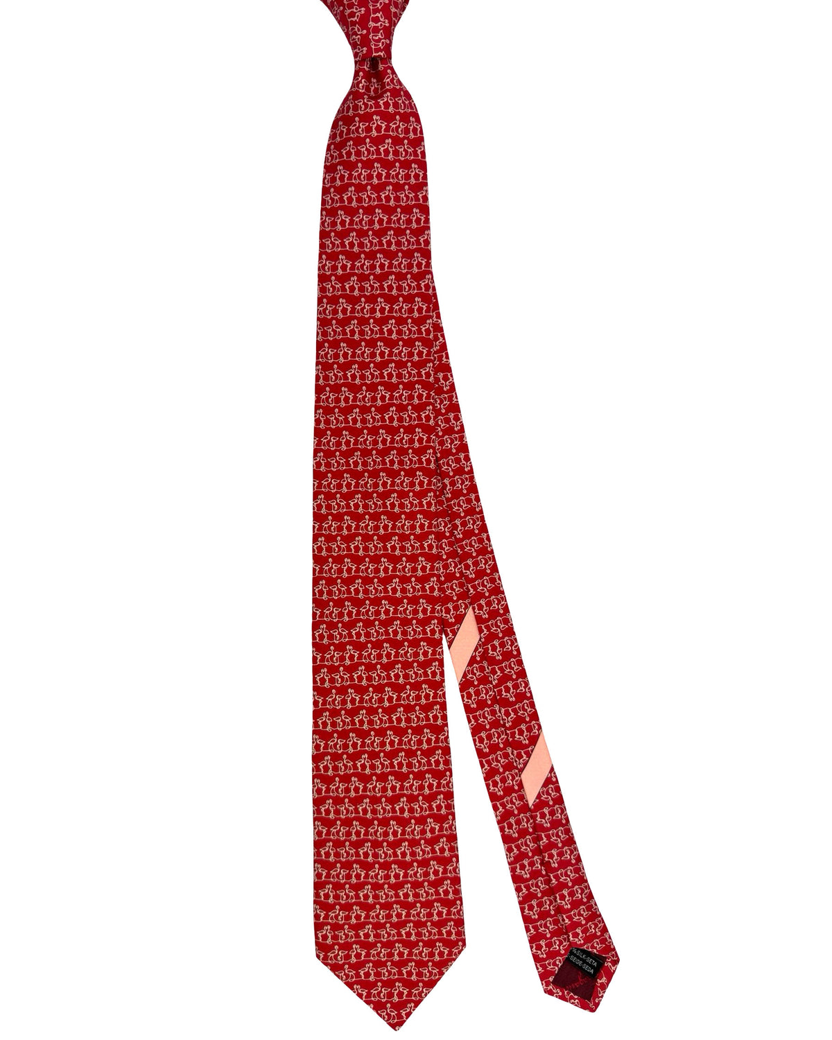 Ferragamo Tie Flamengo Design