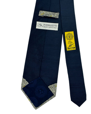 Fornasetti Tie Navy Soli E Lune Apollo - Wide Necktie