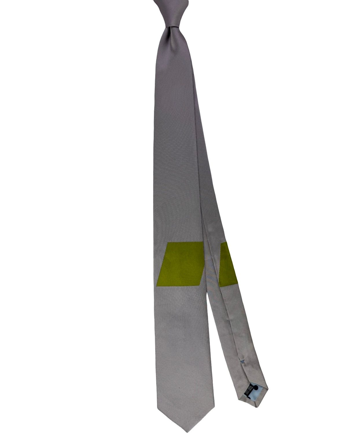 Gene Meyer Tie Gray with Olive Accent SALE