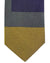 Gene Meyer Tie Mustard Purple Gray Design