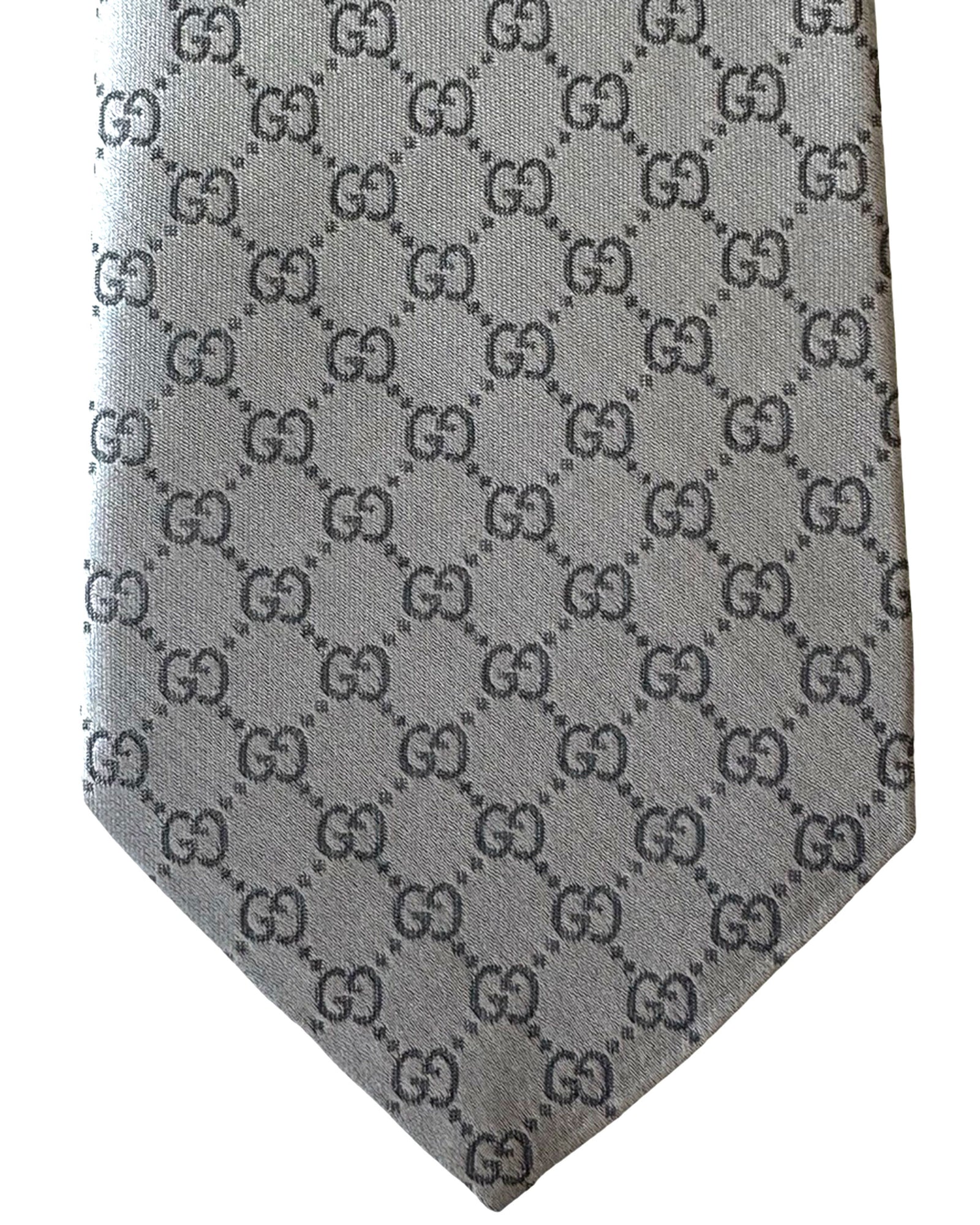 Gucci Tie GG Pattern Gray