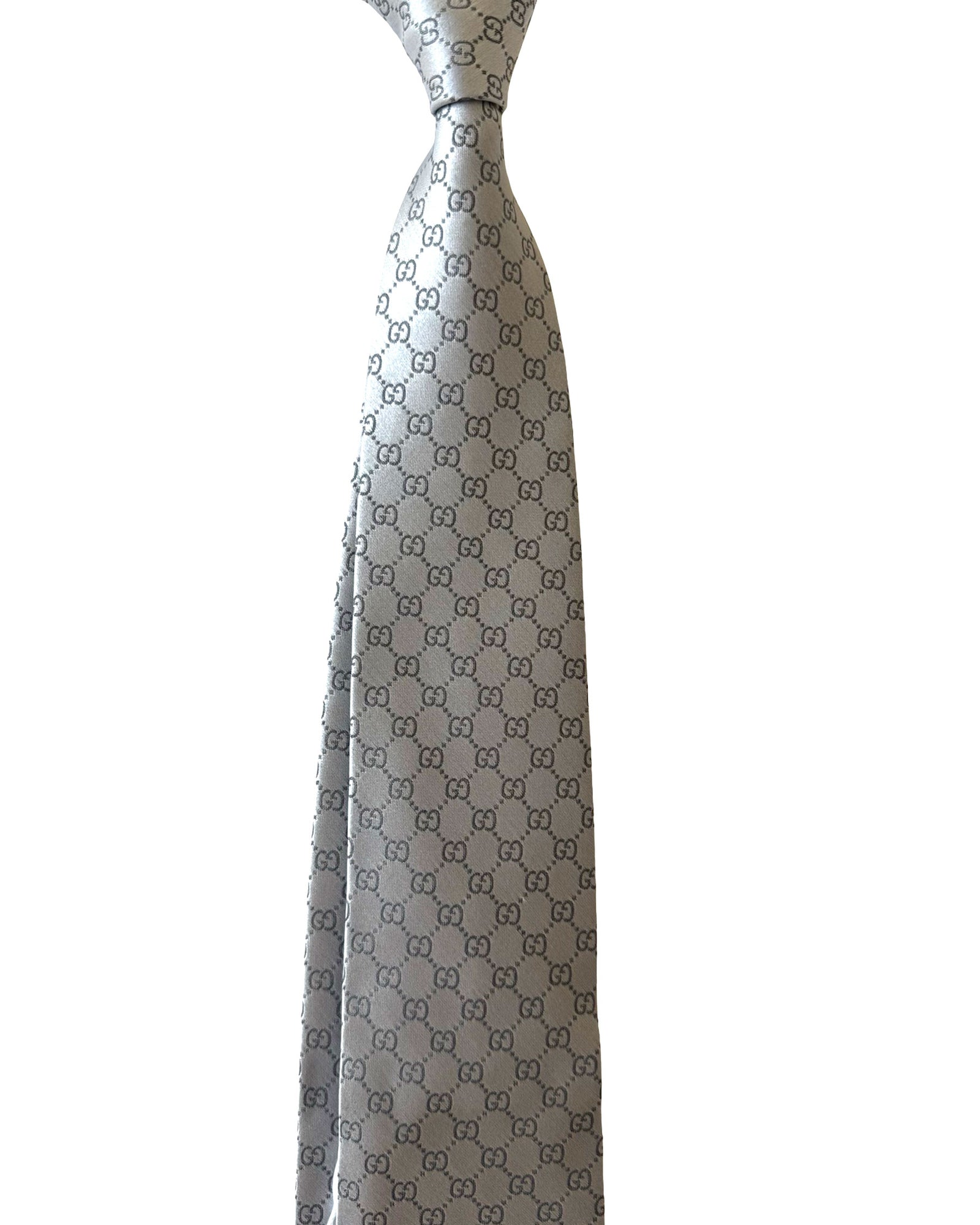 Gucci Tie GG Pattern Gray