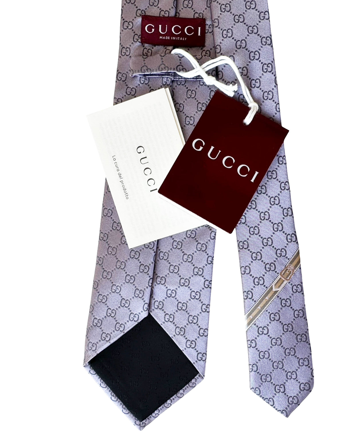 Men Gucci Tie GG 