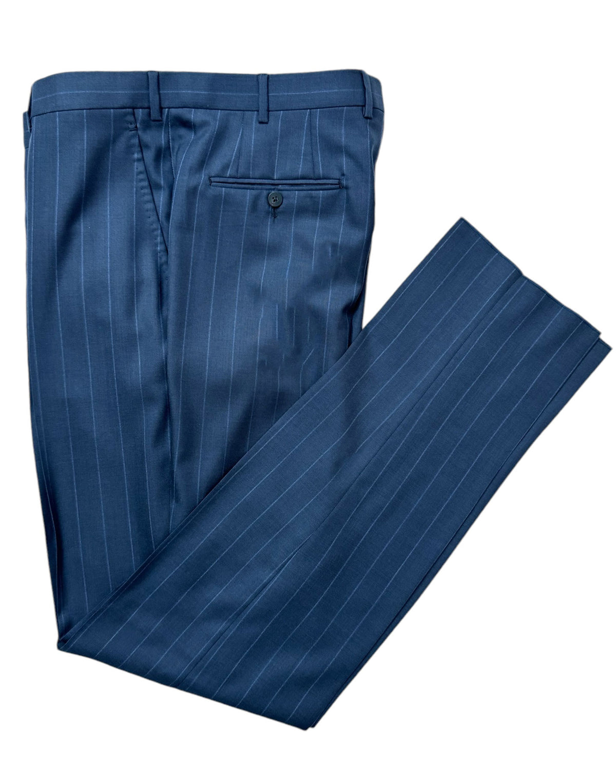 Isaia Suit Midnight Blue Pin Stripe EU 50/ US 40 SALE