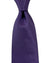 Isaia Tie Purple Solid Design - Sartorial Sevenfold Tie