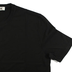 Kired Kiton T-Shirt Black Crêpe Cotton 54 / XL SALE