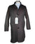 Kired Long Coat Midnight Blue Dark Brown 