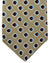 Kiton Tie Tan Burgundy Blue Oval  - Sevenfold Necktie SALE