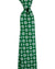 Kiton Sevenfold Tie Green White Medallion - Summer 2025 Collection