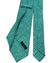 Kiton Sevenfold Tie Aqua Blue Dots - Summer 2025 Collection