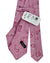 Kiton Sevenfold Tie Pink Paisley - Summer 2025 Collection