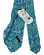 Kiton Sevenfold Tie Sky Blue Floral- Summer 2025 Collection