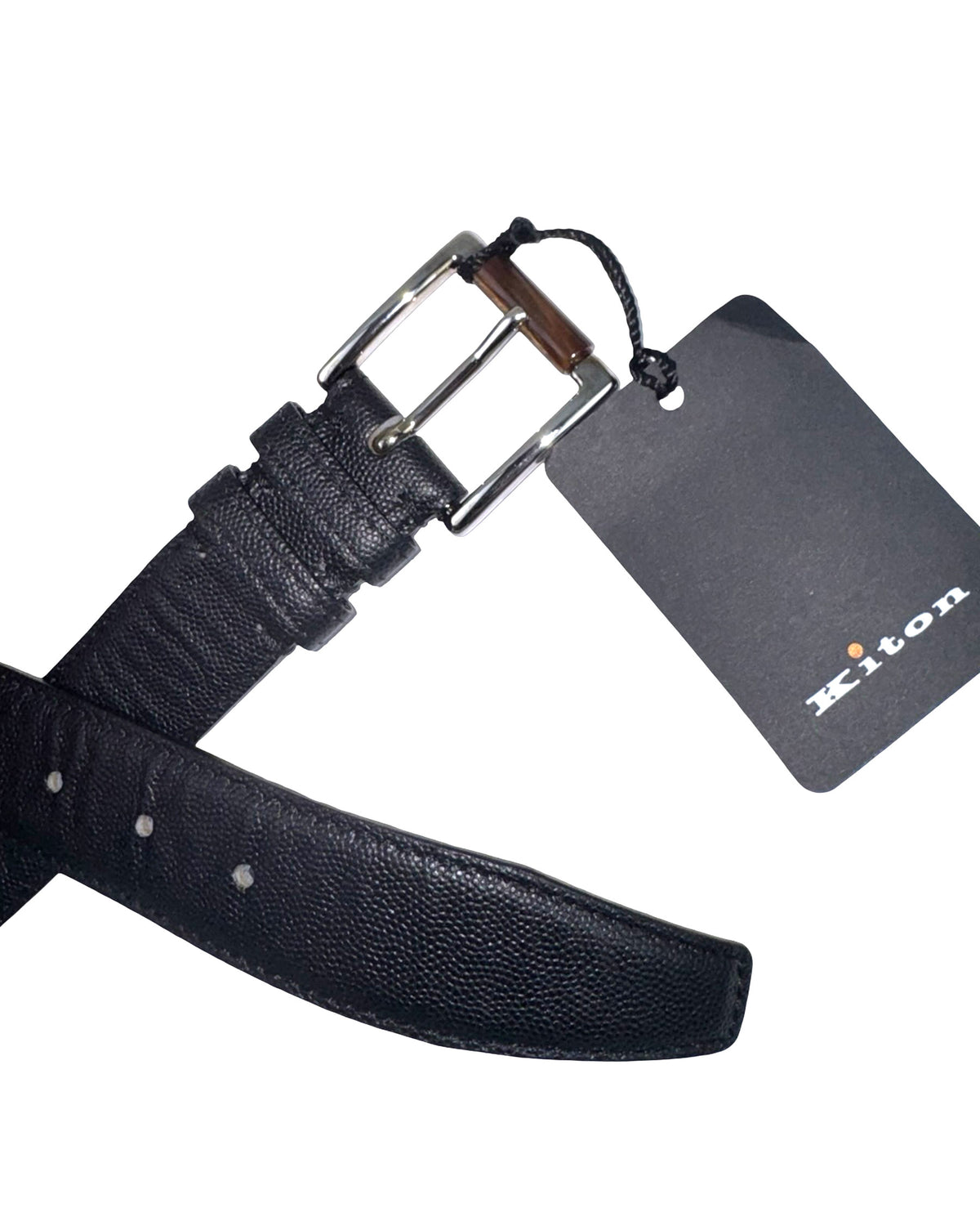 Kiton Belt Dark Brown Leather 100 / 40