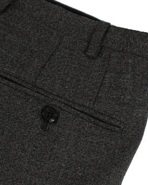 Kiton Cashmere Suit Bespoke Gray Check Plaid EU 46 - US 36 R SALE