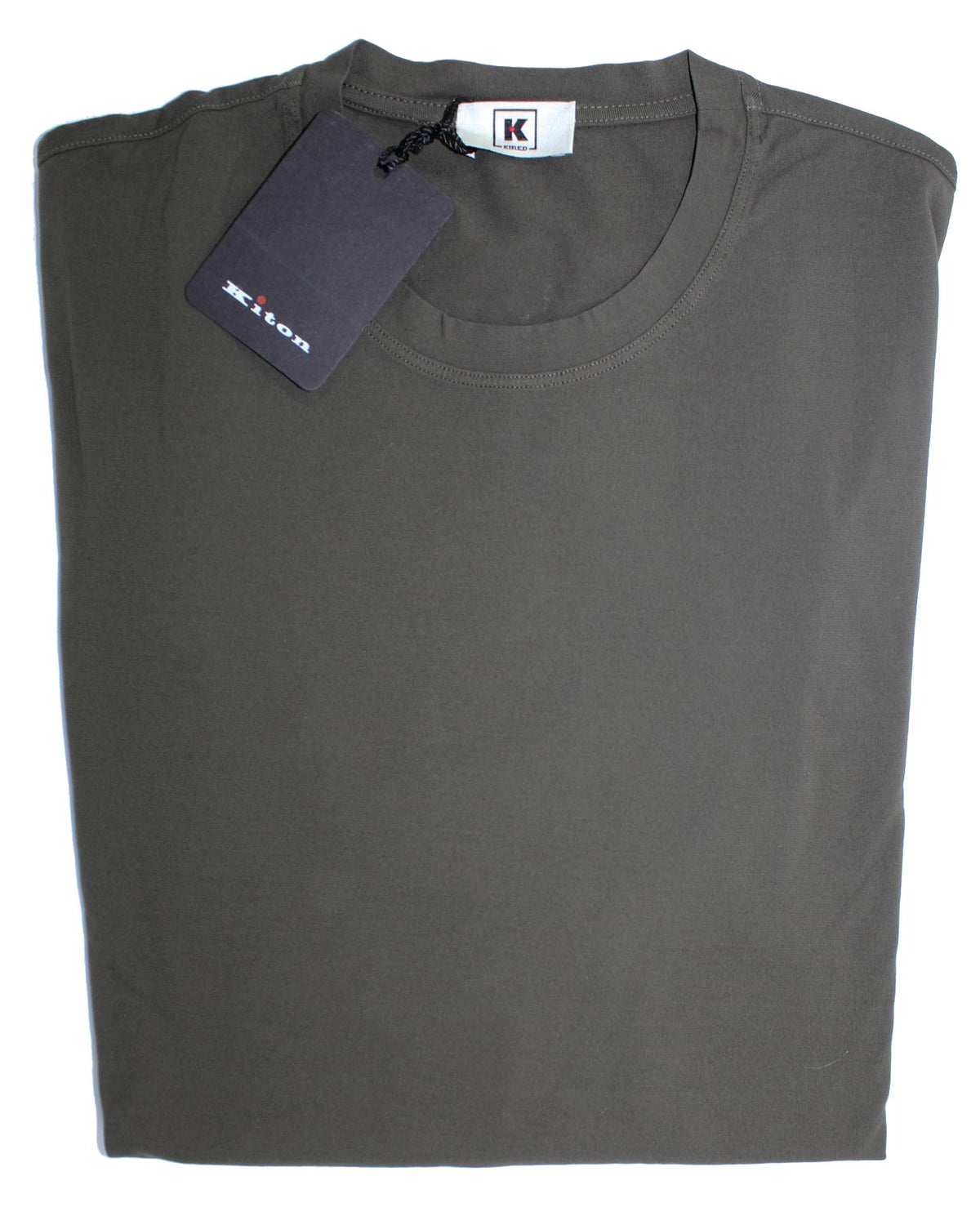 Kired Kiton Longsleeve T-Shirt Brown Crêpe Cotton EU 50 / M SALE
