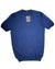 Kiton Short Sleeve Sweater Navy Royal Blue Logo Sleeves EU 50/ M SALE