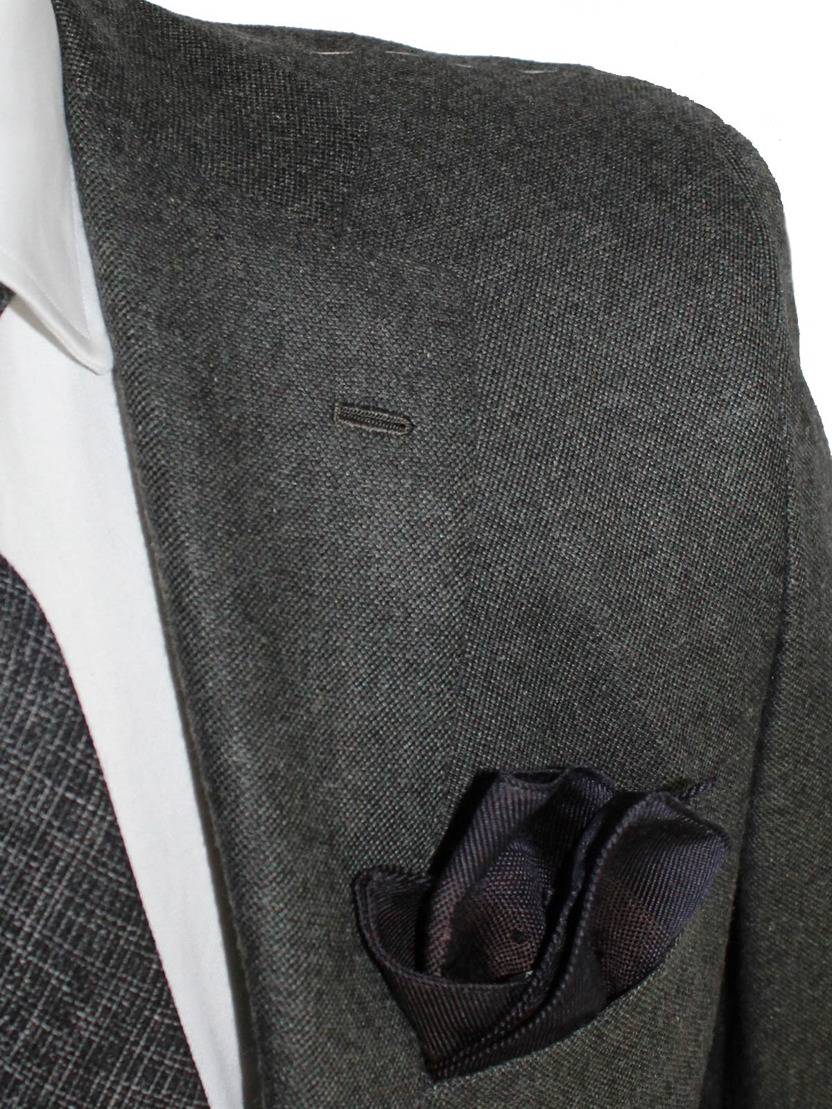 Kiton Cashmere Sport Coat Gray 