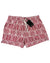 Kiton Swim Shorts  Maroon Stripes