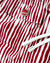 Kiton Swim Shorts  Maroon Stripes