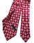 Kiton Sevenfold Tie White Lobster Red 