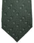 Kiton Sevenfold Tie Gray Green Design