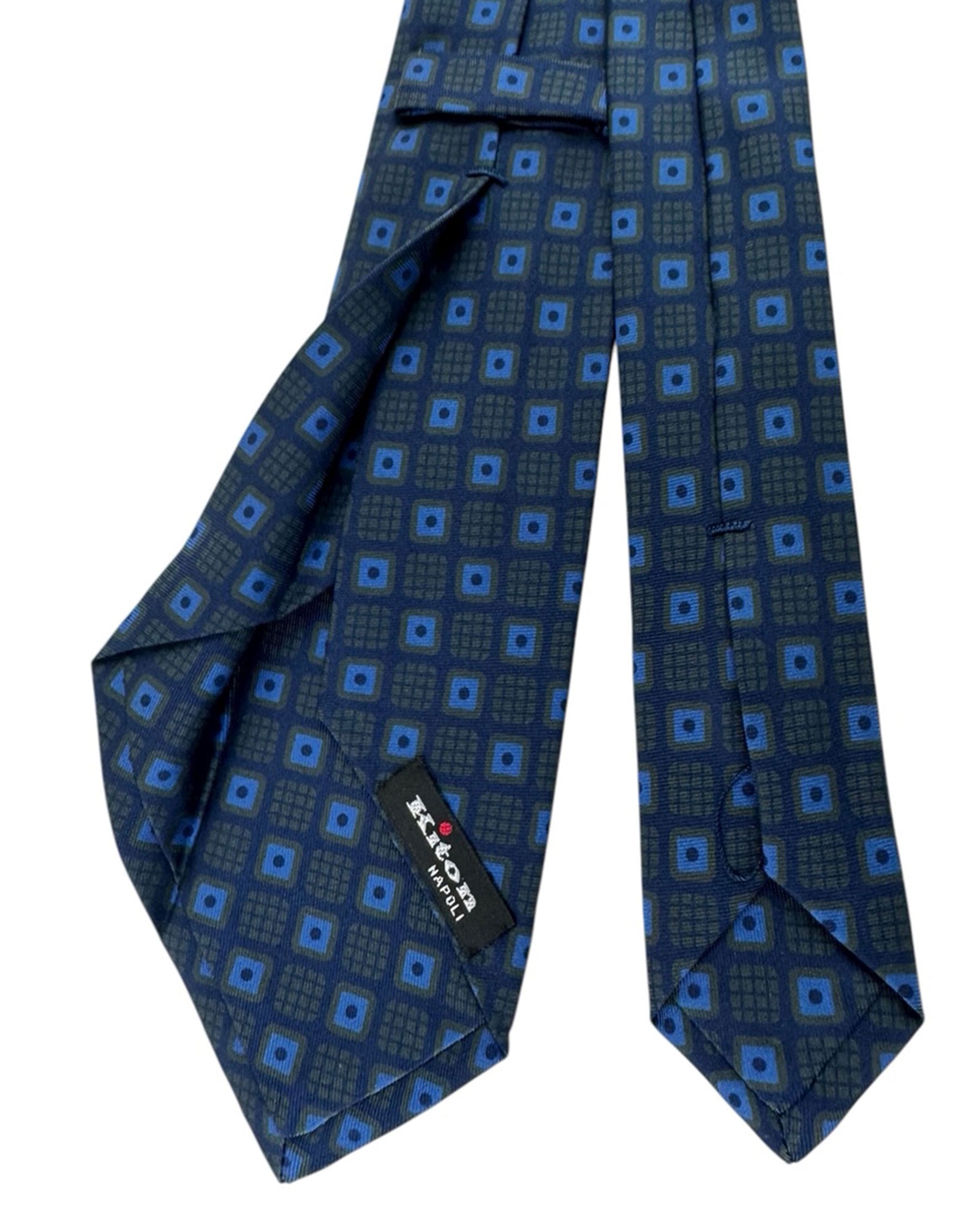 Kiton Sevenfold Tie Narrow Cut