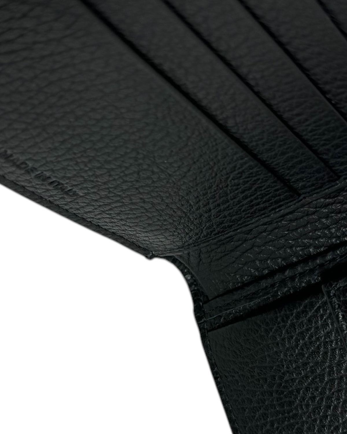 Kiton - Black Grain Leather 