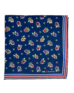 Kiton Silk Pocket Square New