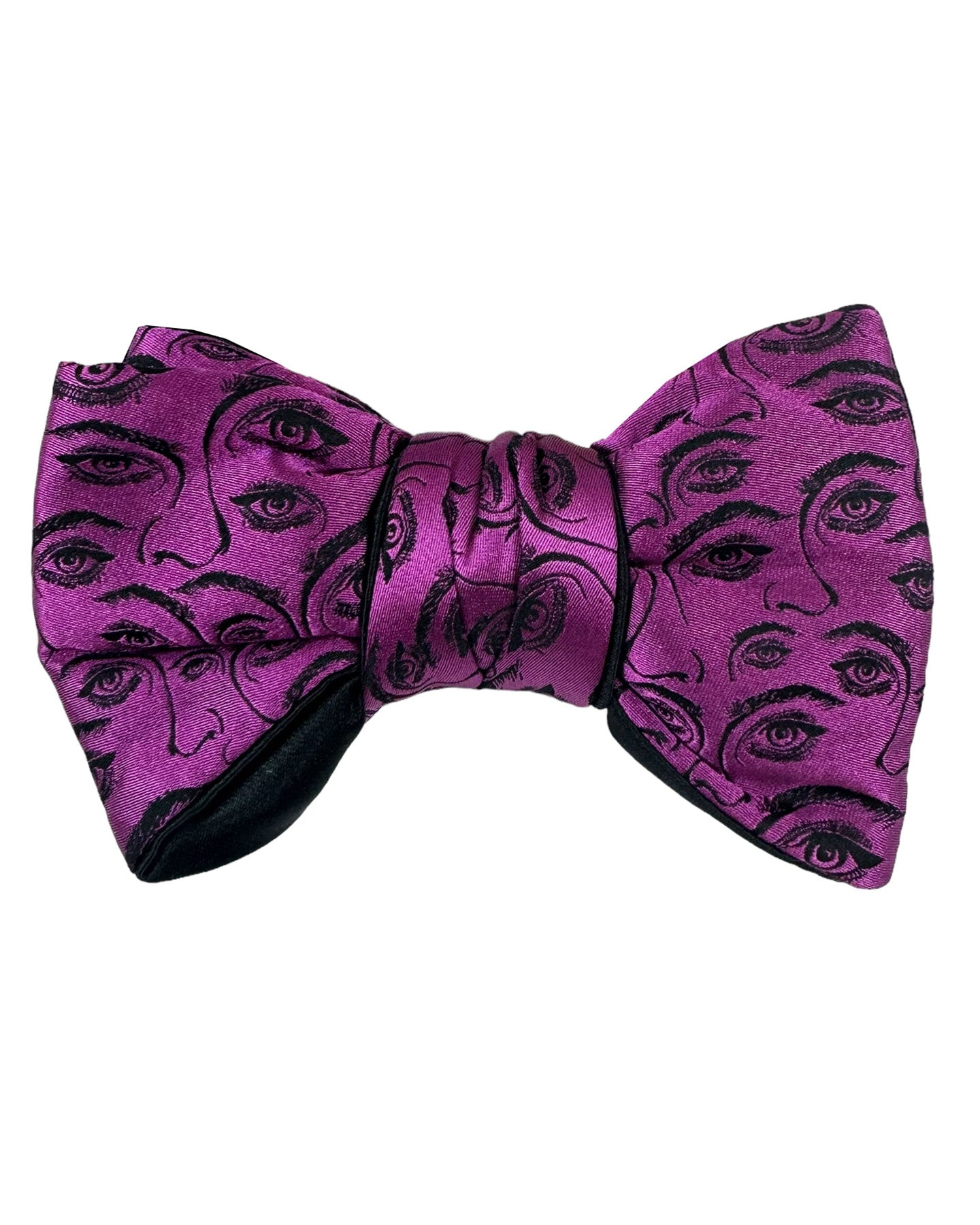 Le Noeud Papillon Purple Original Design - Luxury Self Tie Bow Tie SALE