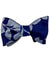 Le Noeud Papillon Bow Tie Royal Blue Design - Silk Self Tie Bow