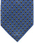 E. Marinella Tie Dark Blue Brown Geometric Design