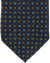 E. Marinella Tie Navy Brown Floral Design