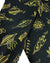 Moschino Tie Black Yellow Spaceship Design
