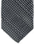 Vitaliano Pancaldi Pleated Silk Tie Black Textured Prism