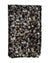 Vitaliano Pancaldi Silk Pocket Square Black Taupe Mini Flowers SALE