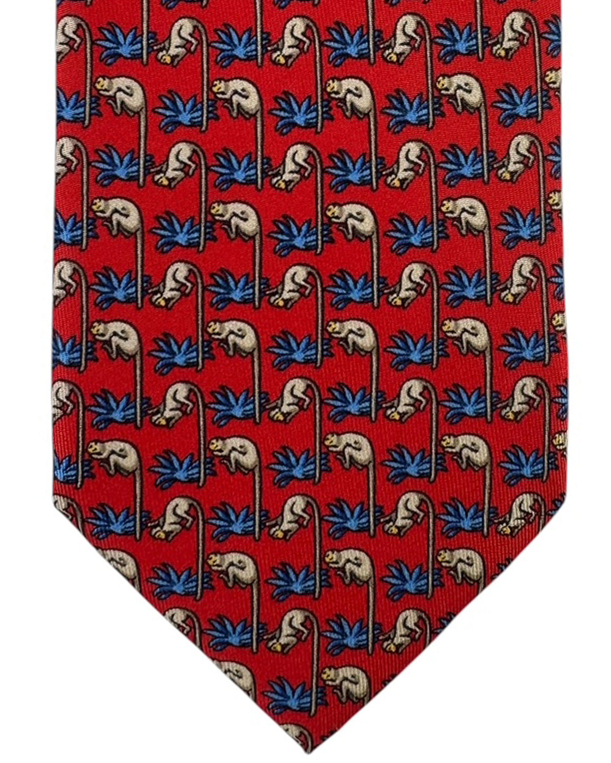 Thomas Pink Tie Red Monkey Novelty Design SALE