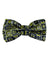 Emilio Pucci Silk Bow Tie Gray Black - Pre-Tied Bowtie