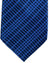 Stefano Ricci Tie  Navy Blue Tie With Diagonal Lattice Pattern
