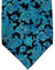 Stefano Ricci Tie Black Aqua Blue Paisley