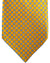 Stefano Ricci Tie Orange Blue Geometric Medallion Pattern