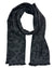 Tom Ford Scarf Black Gray Floral