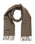 Tom Ford Scarf Brown Check Wool Cashmere