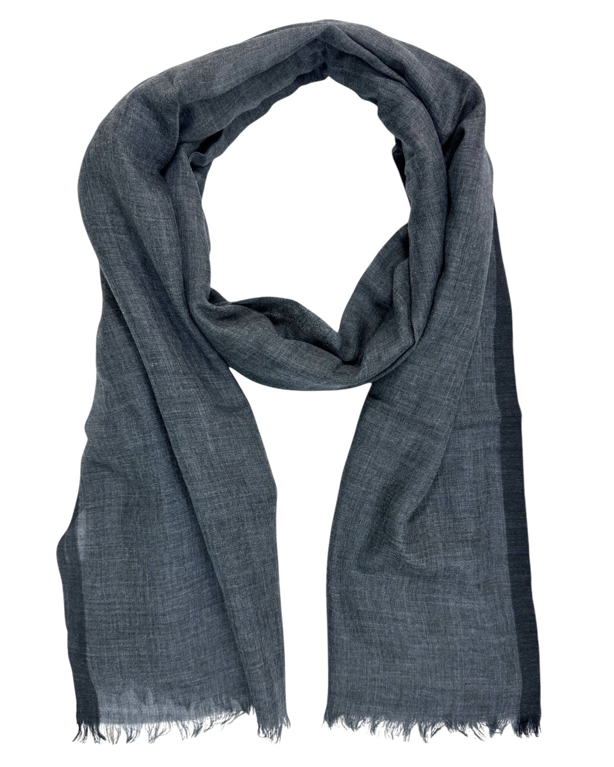 Tom Ford Scarf Charcoal Gray