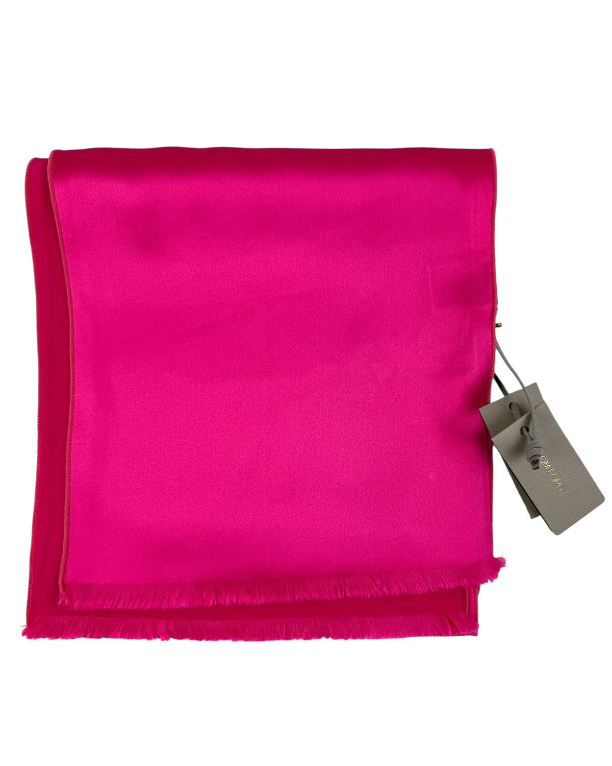 Tom Ford Silk Scarf Hot Pink