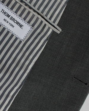 Thom Browne Sport Coat Gray Blazer EU 52 / US 42 SALE