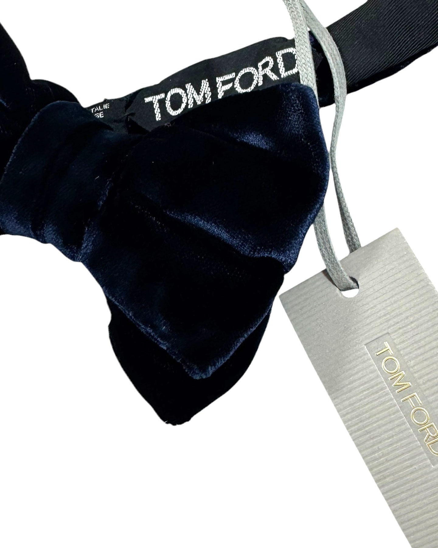 Tom Ford Velvet Bow Tie Midnight Blue Design