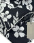 Tom Ford Silk Pocket Square Black White Floral