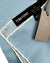 Tom Ford Pocket Square Sky Blue White Edge New